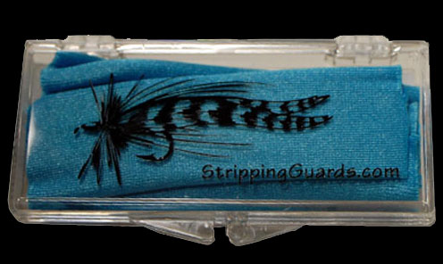 Women's aqua blue Stripping Guard